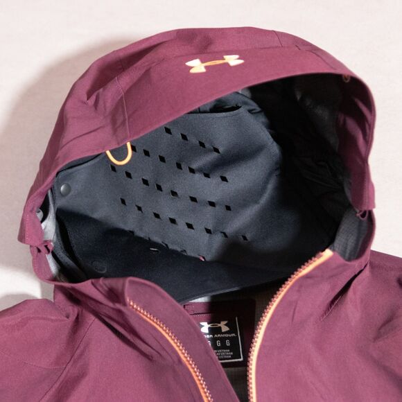 Under Armour Nimbus GoreTex Pro RECCO Hooded Ski Snowboard Jacket Women's Large - Picture 12 of 14